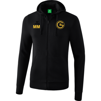 SG Gittersee Kinder Kapuzensweatjacke schwarz