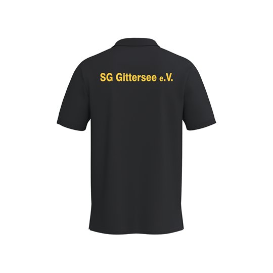 SG Gittersee Polo Herren schwarz