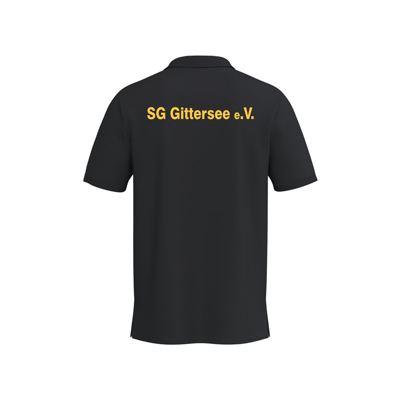 SG Gittersee Polo Herren schwarz