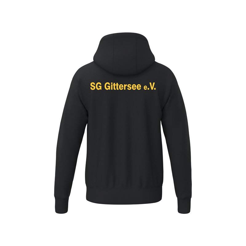 SG Gittersee Kapuzensweat Kinder schwarz