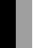 schwarz/grau melange/weiß